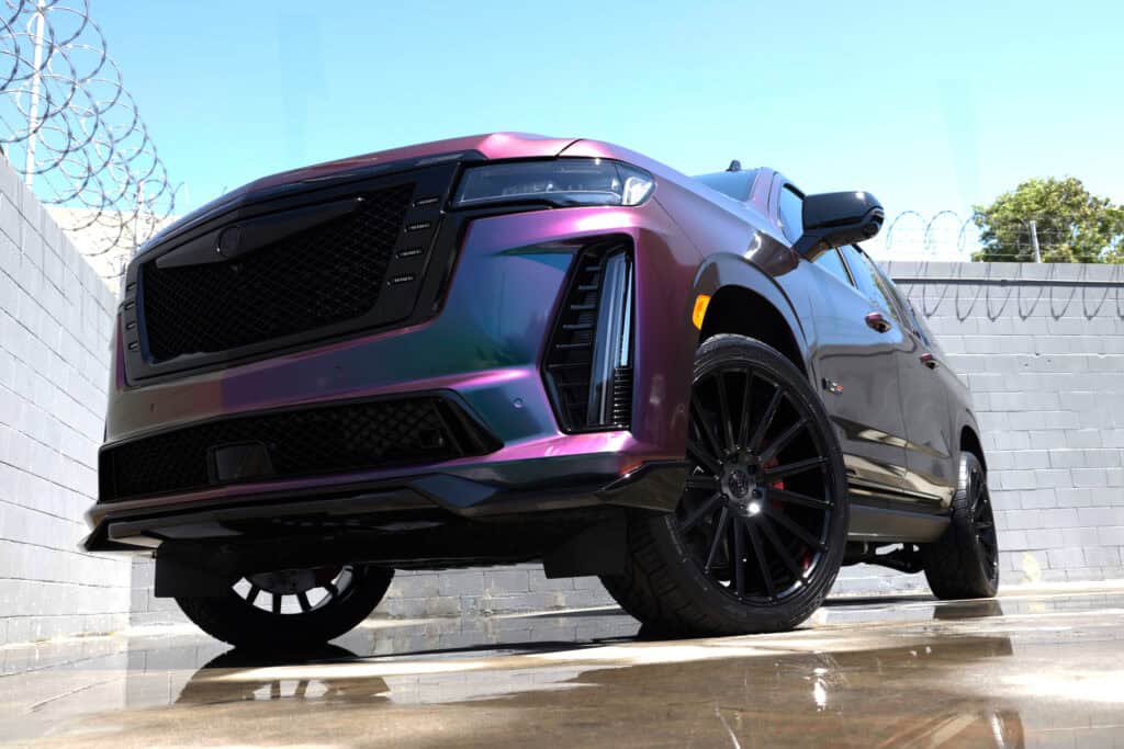 CUSTOM WRAPS CADILLAC ESCALADE RANGE ROVER